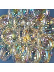 Gallery Home Chrome Gothenburg Cluster Pendant Ceiling Light - Image 5 of 7
