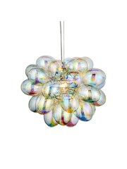 Gallery Home Chrome Gothenburg Cluster Pendant Ceiling Light - Image 7 of 7