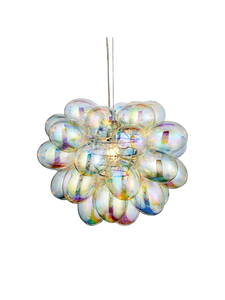 Gallery Home Chrome Gothenburg Cluster Pendant Ceiling Light - Image 7 of 7