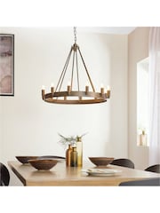 Gallery Home Brown Alliance 12 Light Pendant Ceiling Light - Image 1 of 7