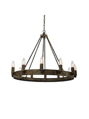 Gallery Home Brown Alliance 12 Light Pendant Ceiling Light - Image 7 of 7