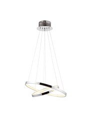 Gallery Home Black/White Valley 2 Pendant Ceiling Light - Image 9 of 9