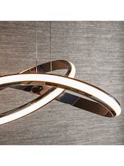 Gallery Home Chrome Fremont Pendant Ceiling Light - Image 2 of 7