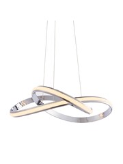 Gallery Home Chrome Fremont Pendant Ceiling Light - Image 4 of 7