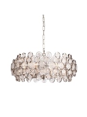 Gallery Home Silver Ord 6 Light Pendant Ceiling Light - Image 7 of 8