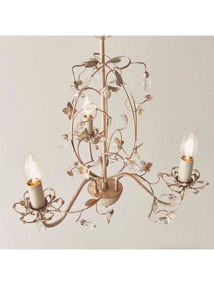 Gallery Home Gold Milford 3 Light Chandelier - Image 1 of 9