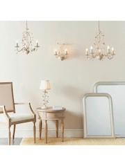 Gallery Home Gold Milford 3 Light Chandelier - Image 8 of 9