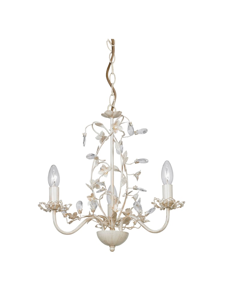 Gallery Home Gold Milford 3 Light Chandelier - Image 9 of 9