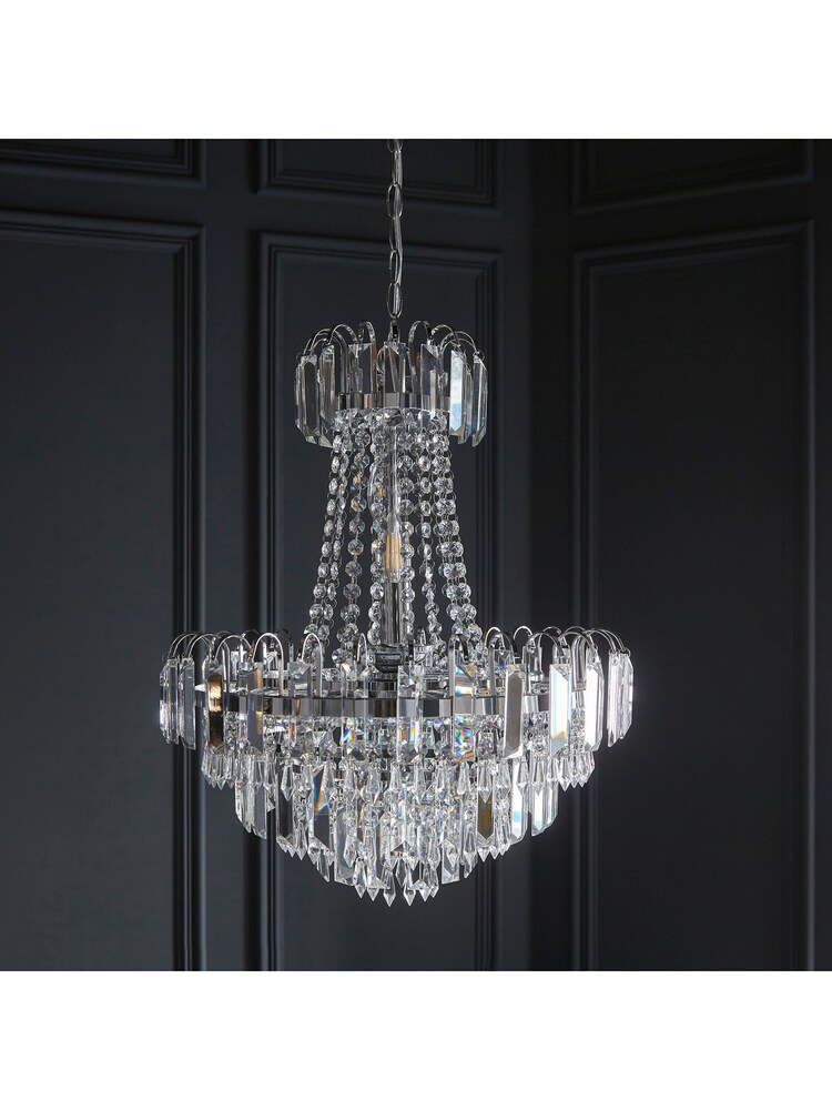 Gallery Home Black/White Kearney Pendant Ceiling Light - Image 2 of 8