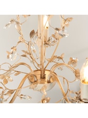 Gallery Home Gold Milford 5 Light Chandelier - Image 6 of 9