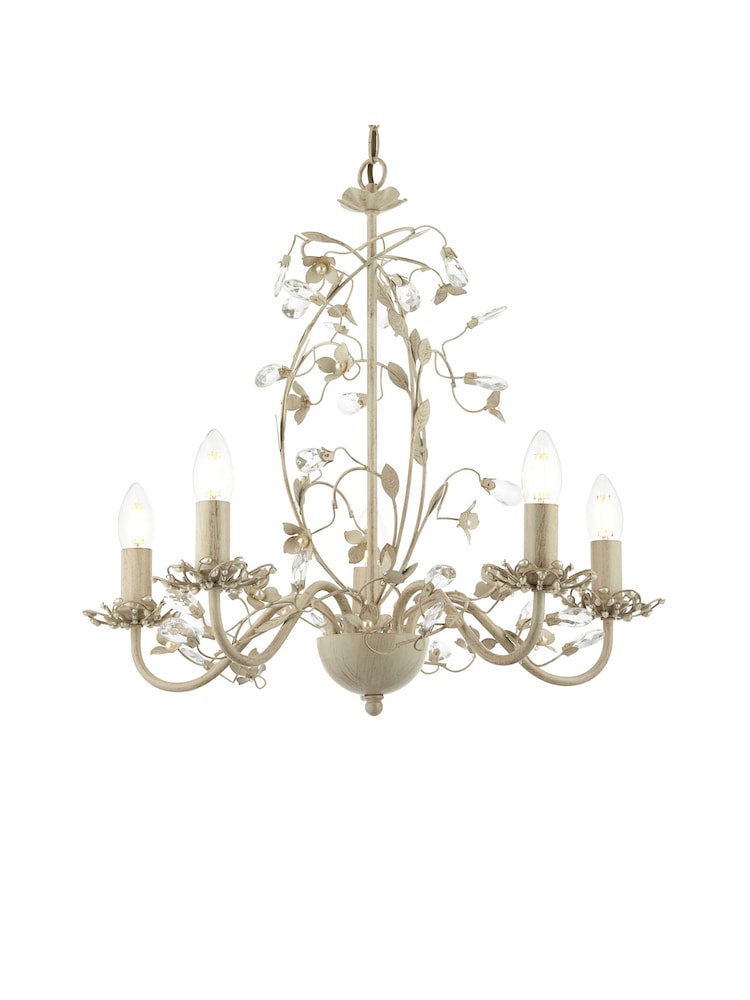 Gallery Home Gold Milford 5 Light Chandelier - Image 9 of 9
