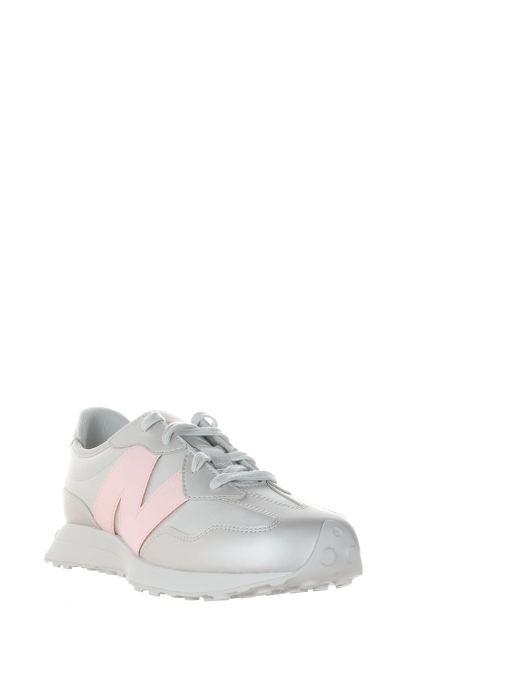 New Balance Neutral/Blush Kids 327 Trainers - Image 6 of 9