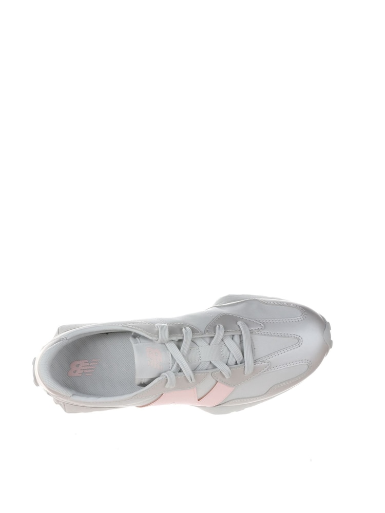 New Balance Neutral/Blush Kids 327 Trainers - Image 7 of 9