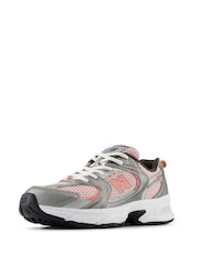 New Balance Pink/Grey Girls 530 Trainers - Image 6 of 8