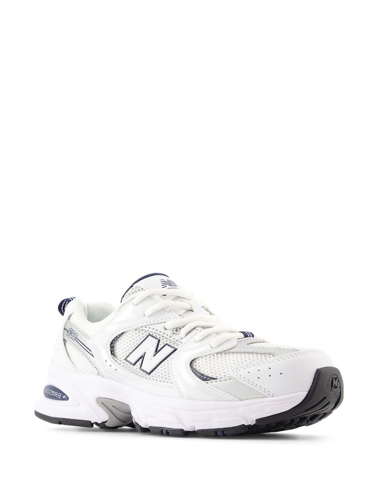 Weiß/Blau - New Balance Mädchen 530 Turnschuhe - Image 3 of 5