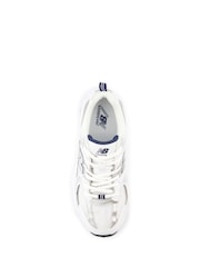 New Balance White/Blue Girls 530 Trainers - Image 5 of 5