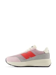 New Balance Red/Pink Girls 370 Trainers - Image 2 of 8