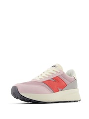 New Balance Red/Pink Girls 370 Trainers - Image 4 of 8