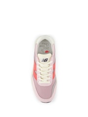 New Balance Red/Pink Girls 370 Trainers - Image 5 of 8
