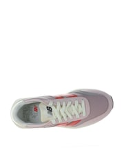 New Balance Red/Pink Girls 370 Trainers - Image 7 of 8
