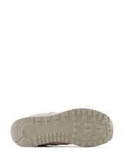 Roze/grijs - New Balance 574 meisjessneakers - Image 12 of 13