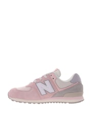 Roze/grijs - New Balance 574 meisjessneakers - Image 5 of 13