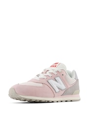 Roze/grijs - New Balance 574 meisjessneakers - Image 9 of 13