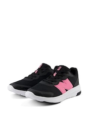 New Balance Black/Pink Girls 578 Trainers - Image 4 of 8