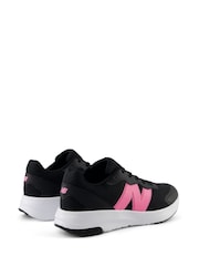 New Balance Black/Pink Girls 578 Trainers - Image 5 of 8