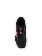 New Balance Black/Pink Girls 578 Trainers - Image 6 of 8