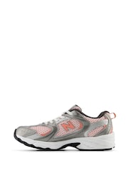 New Balance Pink/Orange Girls 530 Trainers - Image 2 of 7