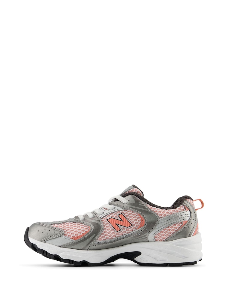 New Balance Pink/Orange Girls 530 Trainers - Image 2 of 7