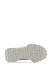 New Balance Neutral/Blush Girls 327 Trainers - Image 4 of 5