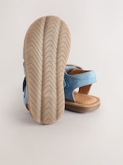 Blue Leather Fisherman Sandals - Image 4 of 6