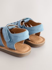 Blue Leather Fisherman Sandals - Image 5 of 6