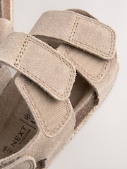Neutral Standard Fit (F) Corkbed Two Strap Sandals - Image 6 of 6