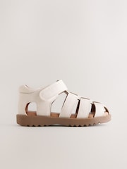 White Fisherman Sandals - Image 2 of 5