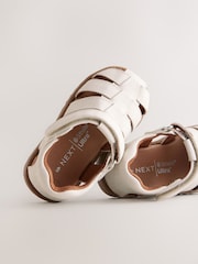 White Fisherman Sandals - Image 3 of 5