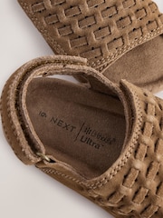 Tan Brown Standard Fit (F) Touch Fastening Corkbed Sandals - Image 5 of 5