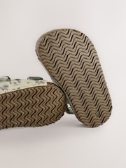 Neutral Mickey Mouse Double Buckle Cushioned Footbed Sandals - Image 9 of 9
