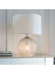 Gallery Home White Minden 2 Table Lamp - Image 1 of 7