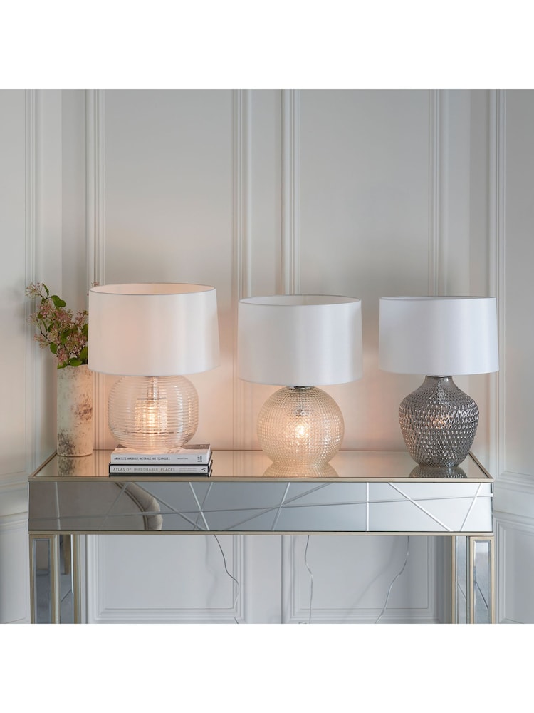 Gallery Home White Minden 2 Table Lamp - Image 2 of 7