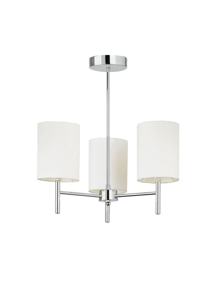 Gallery Home Chrome Waco Ceiling Light - Image 1 of 1 Gallery Home Chrome Waco Ceiling Light - Image 1 of 1