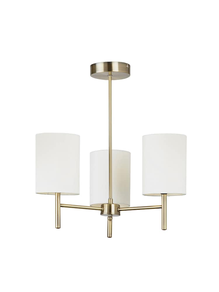 Gallery Home Antique Brass Waco Ceiling Light - Image 1 of 1