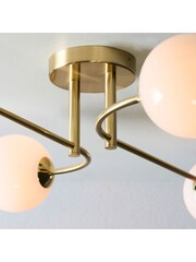 Gallery Home Gold Springfield 4 Light Ceiling Light - Image 2 of 6