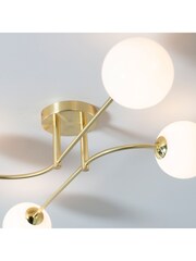 Gallery Home Gold Springfield 4 Light Ceiling Light - Image 4 of 6