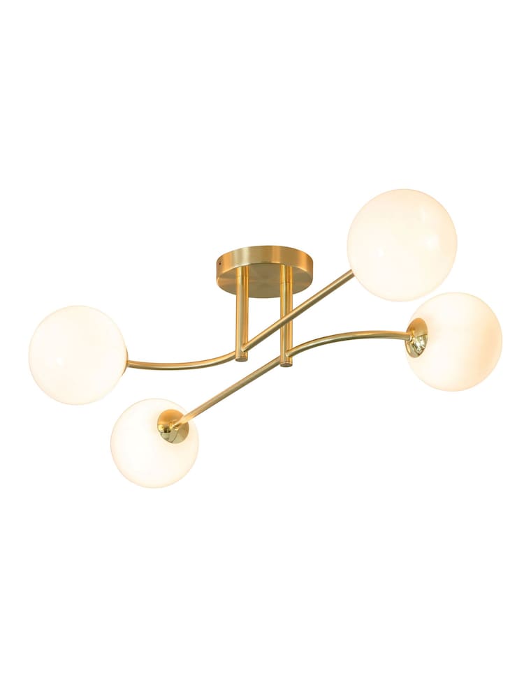 Gallery Home Gold Springfield 4 Light Ceiling Light - Image 6 of 6