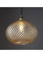 Gallery Home Champagne Brule Pendant Ceiling Light - Image 5 of 7