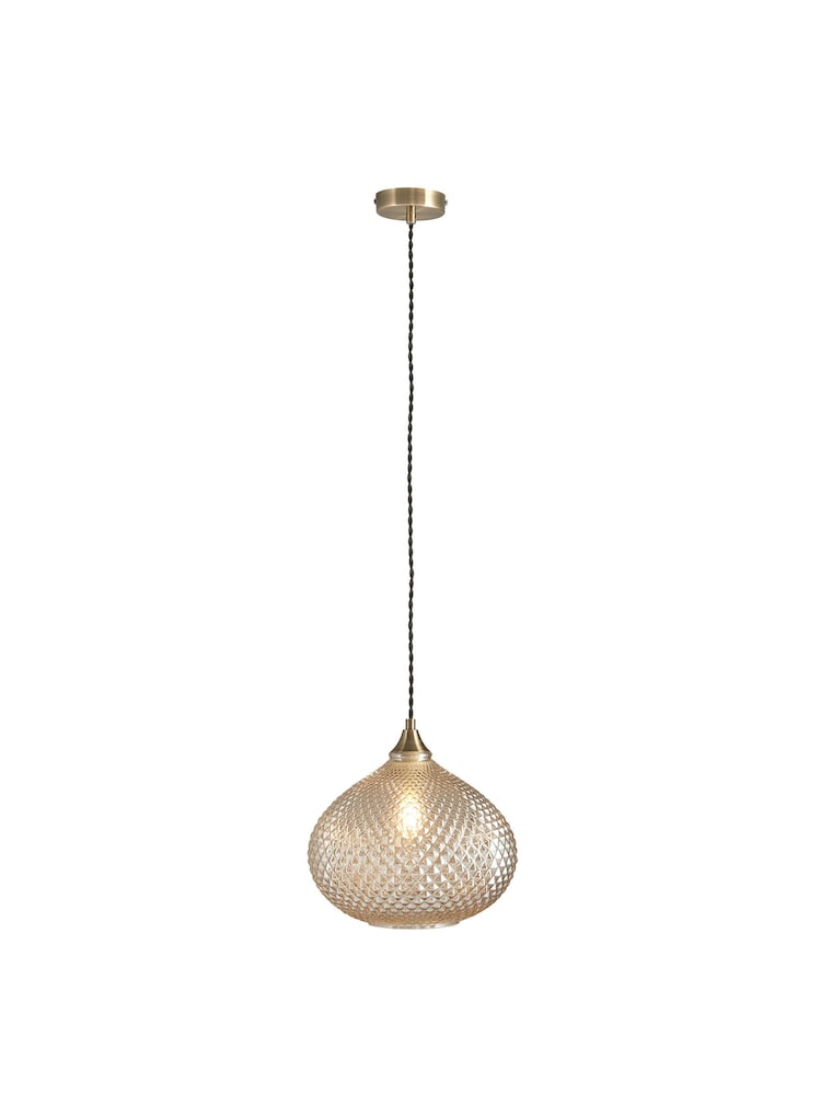 Gallery Home Champagne Brule Pendant Ceiling Light - Image 7 of 7