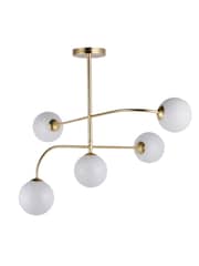 Gallery Home Gold Springfield 5 Ceiling Light - Image 7 of 7